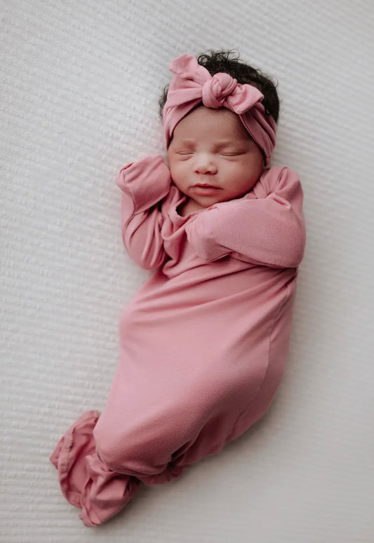 Rose Gown and Headband