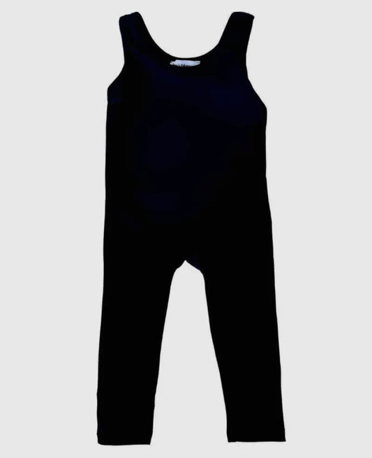 Mila Athleisure Jumpsuit - Black